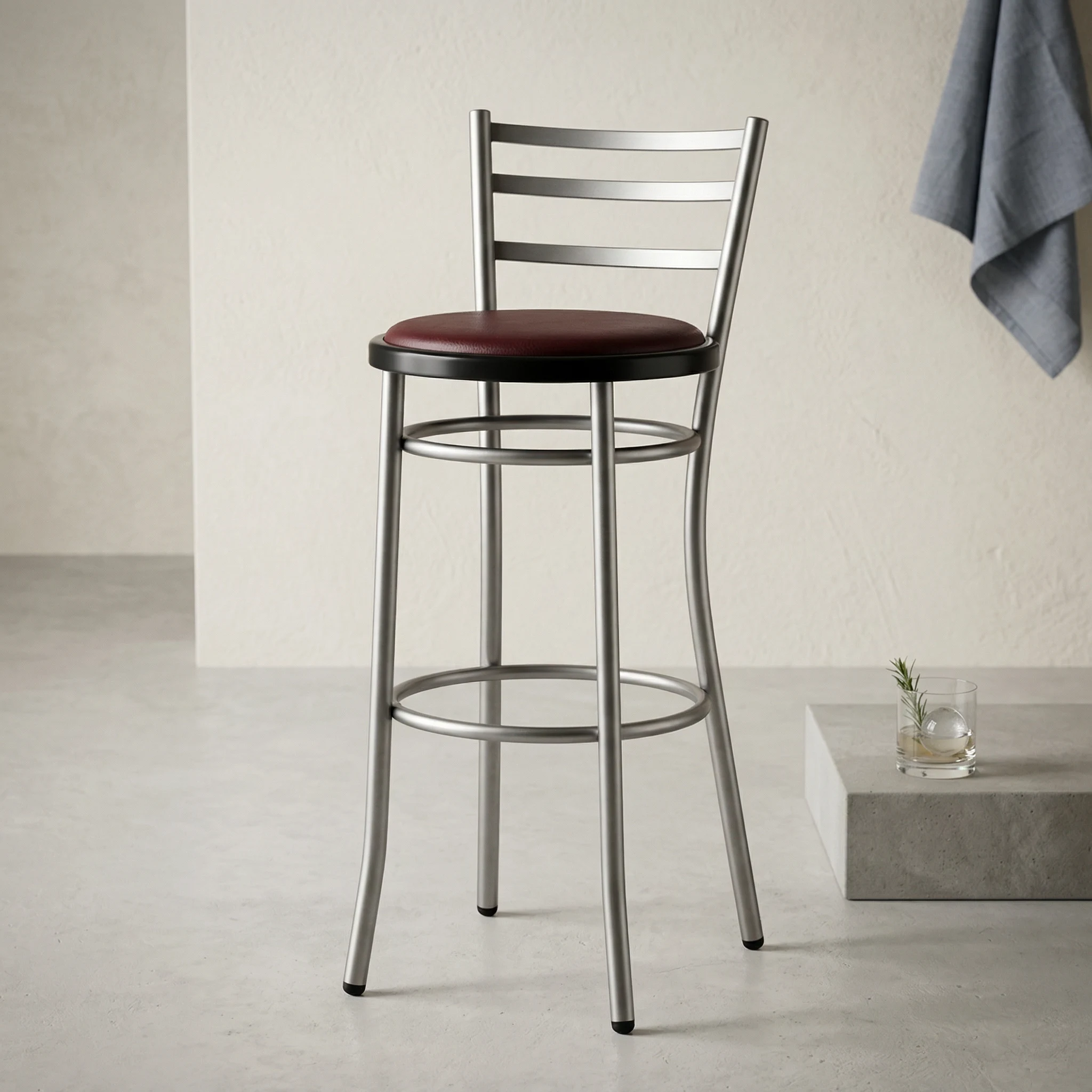 Hocker aus Stahl Trimar